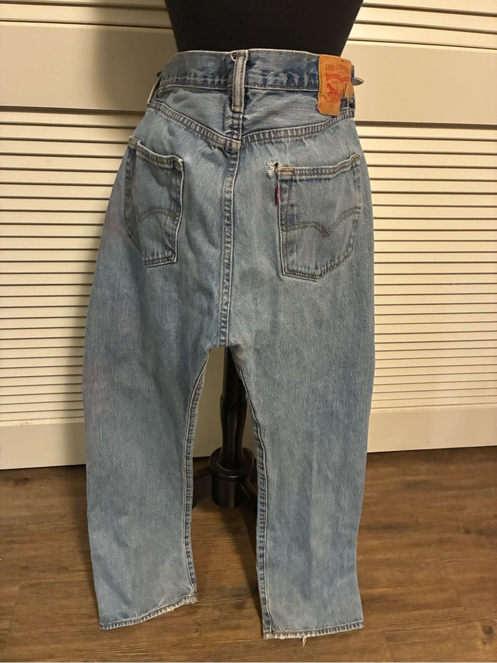 Levi's Light Blue High-Rise Relaxed Taper Jeans